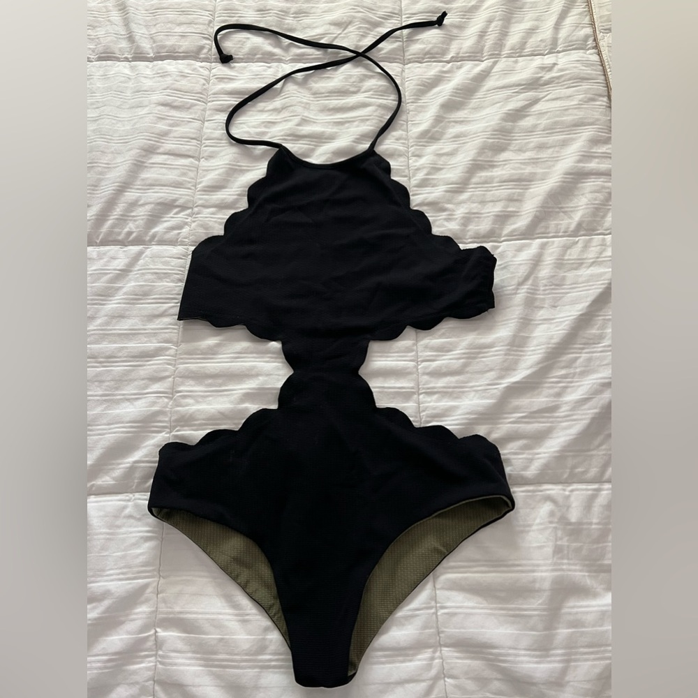 Marysia Mott cutout swim black, small